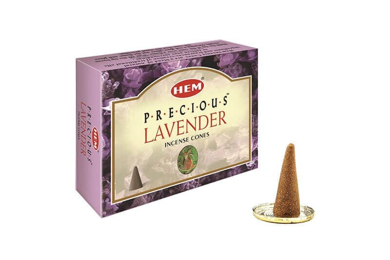 Precious Lavender Cones X12