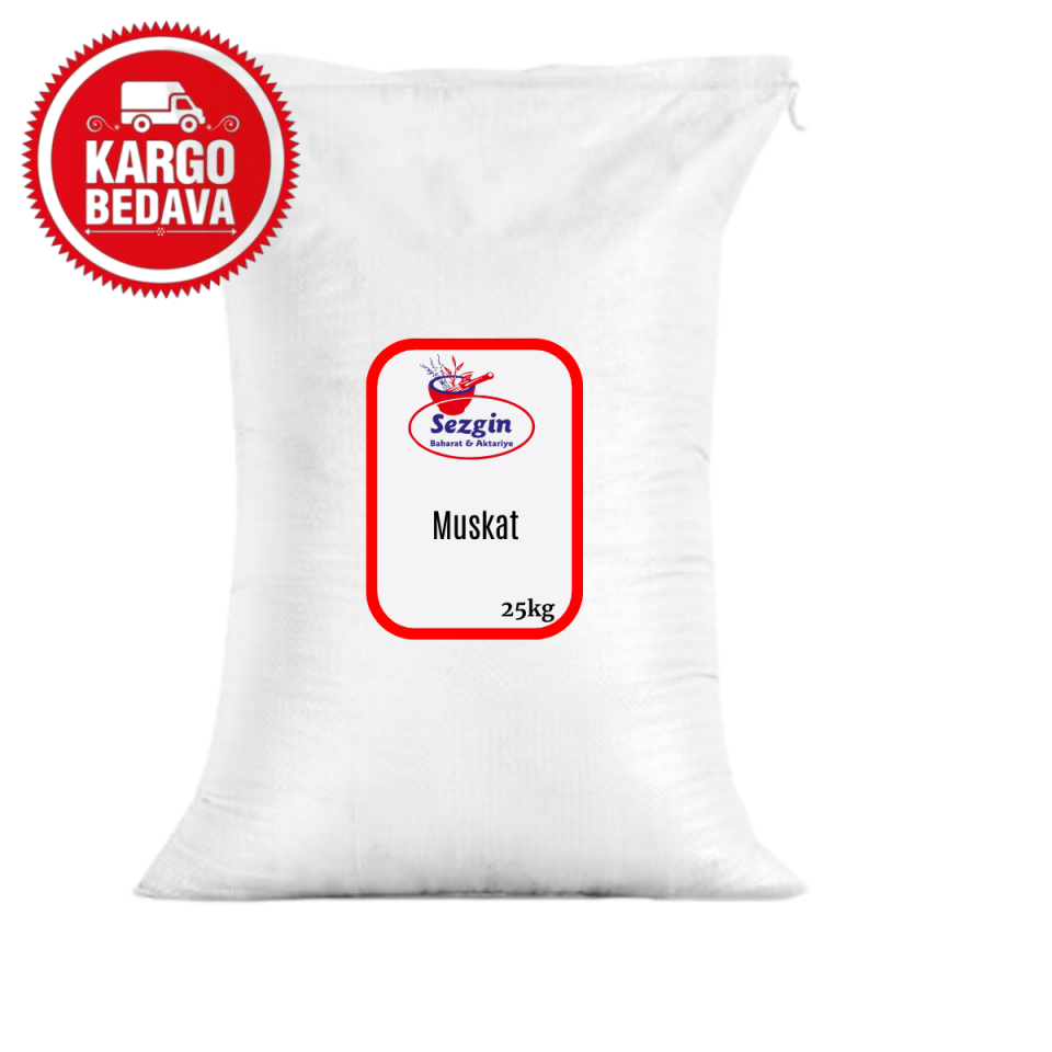 Sezgin Baharat Toptan Hint Cevizi - Muskat 25 KG