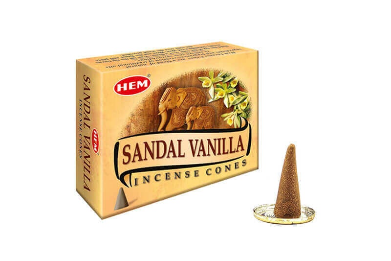 Sandal Vanilla Cones X12Adet