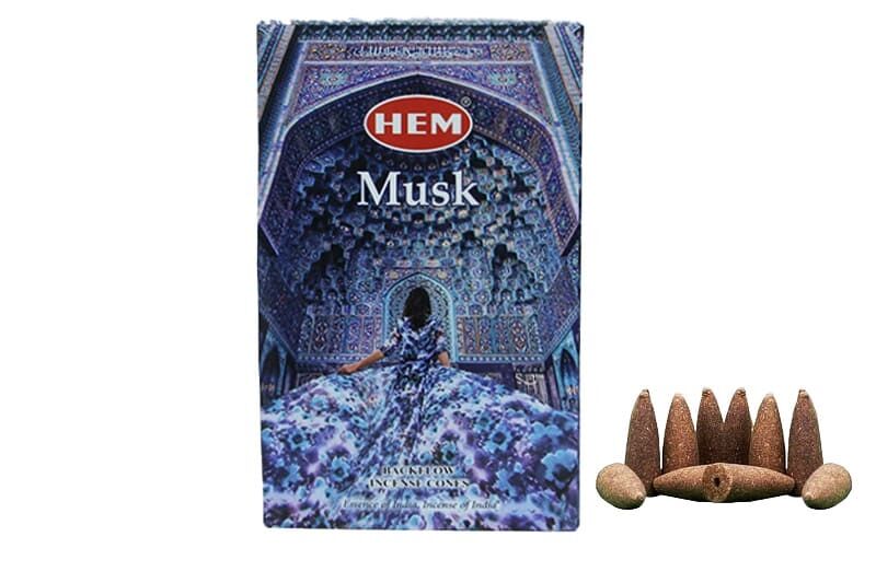 Musk Back Flow Konik Tütsü 10′lu. Geri Akış Tütsü X12