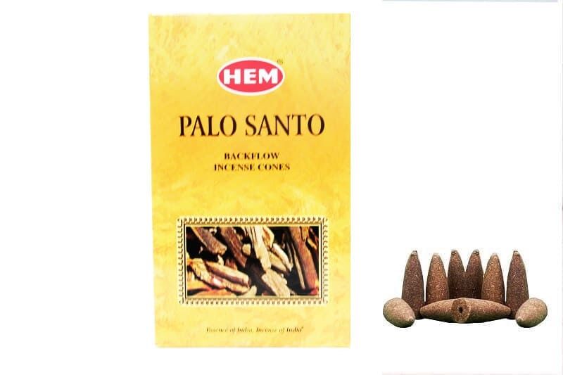 Palo Santo Back Flow Cones 10′lu Geri Akış Tütsü X12