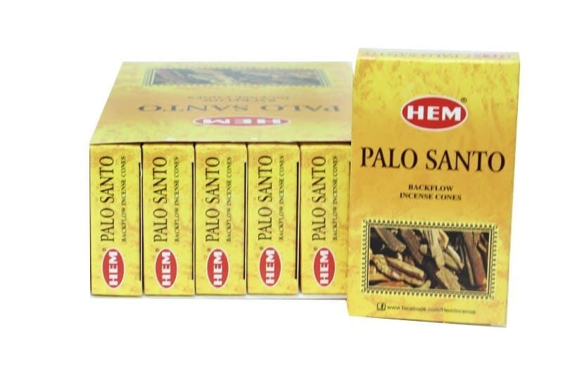 Palo Santo Back Flow Cones 10′lu Geri Akış Tütsü X12