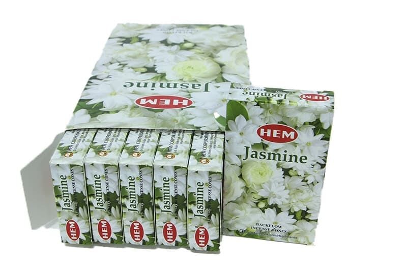 Jasmine Back Flow Konik Tütsü 10′lu. Geri Akış Tütsü X12