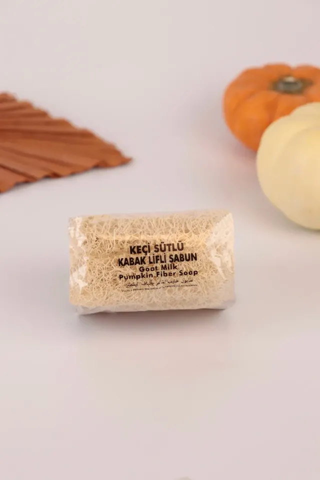 Kabak Lifli Keçi Sütü Sabunu 100 gr