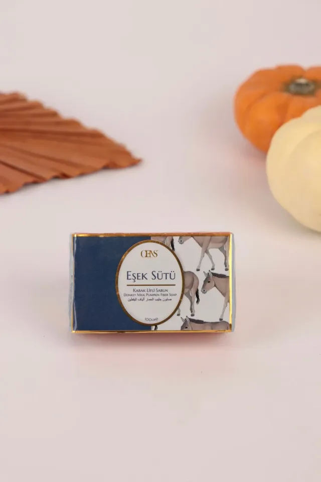 Kabak Lifli Eşek Sütü Sabunu 100gr