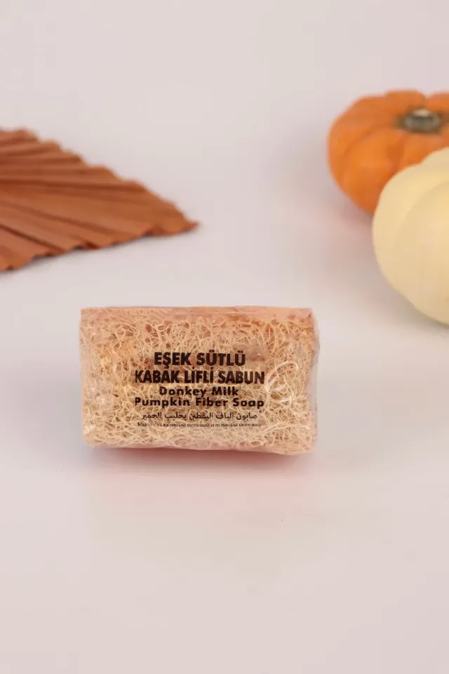 Kabak Lifli Eşek Sütü Sabunu 100gr