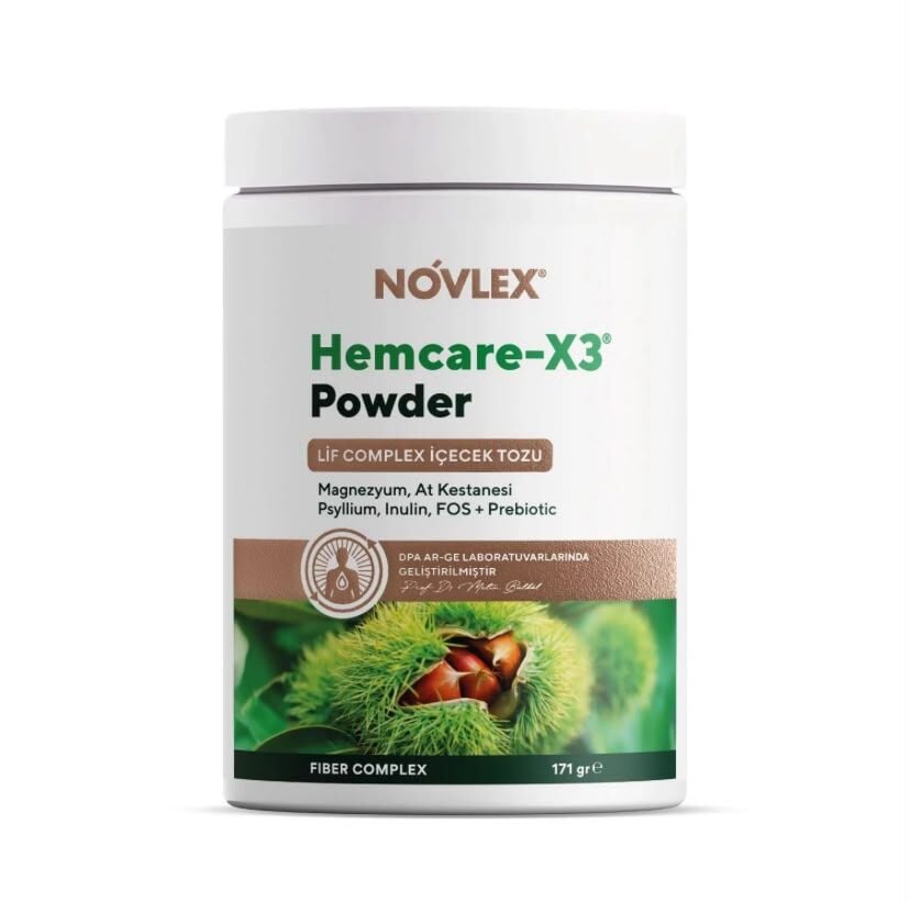 NOVLEX HEMCARE X3 POWDER LİF COMPLEX İÇECEK TOZU 171 GR