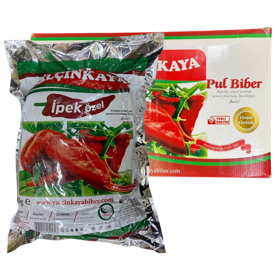 Yalçınkaya Toptan Özel İpek Biber  20KG