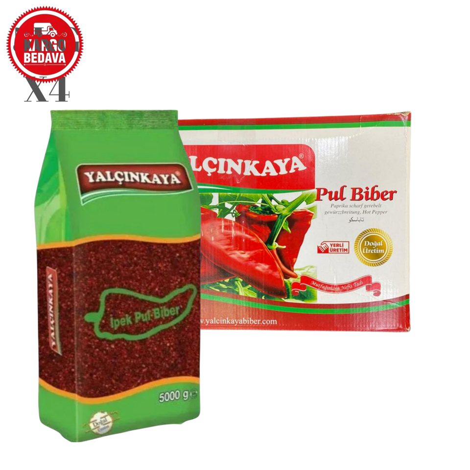 Yalçınkaya Toptan İpek Biber  20KG