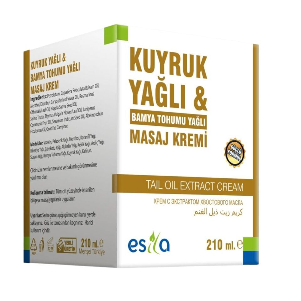 Esila Kuyruk Yağlı Krem 210 ml 1Adet