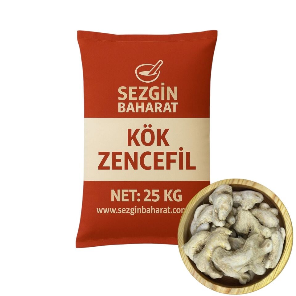 ZENCEFİL KÖK X25KG