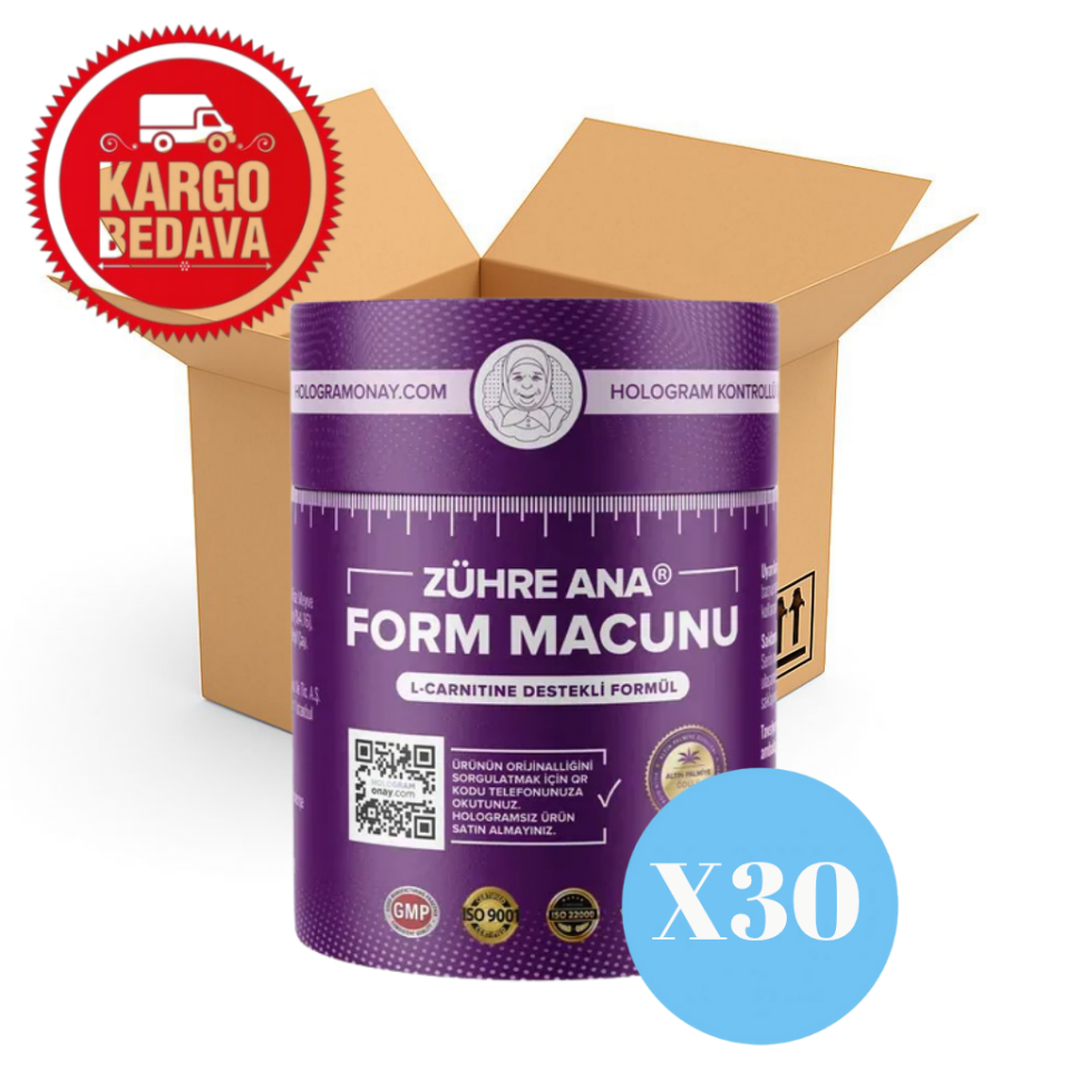 Zühre Ana Form Macunu  Net Miktar: 240gr X30