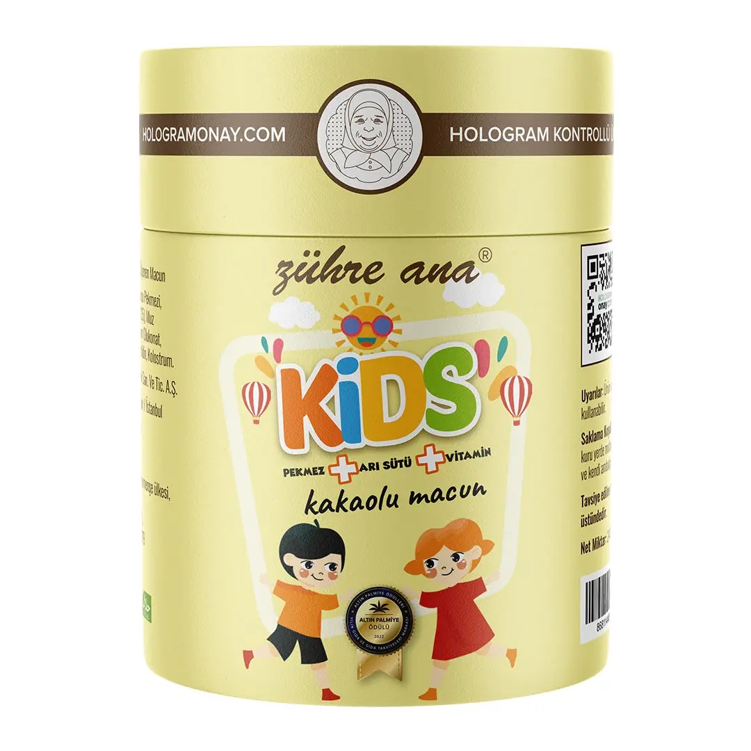 Toptan Zühre Ana Kids Kakaolu Macun 240gr 1Adet