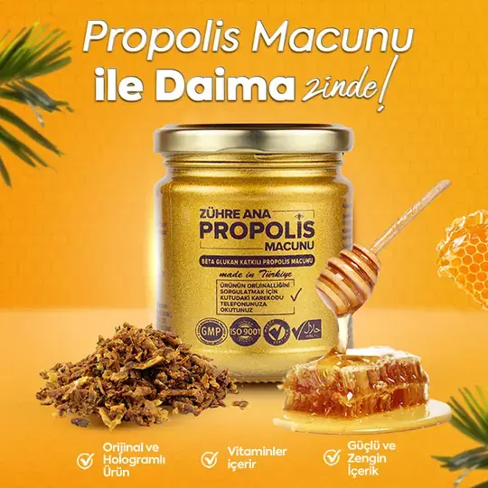 Toptan  Zühre Ana Propolis Macunu 240gr 1Adet