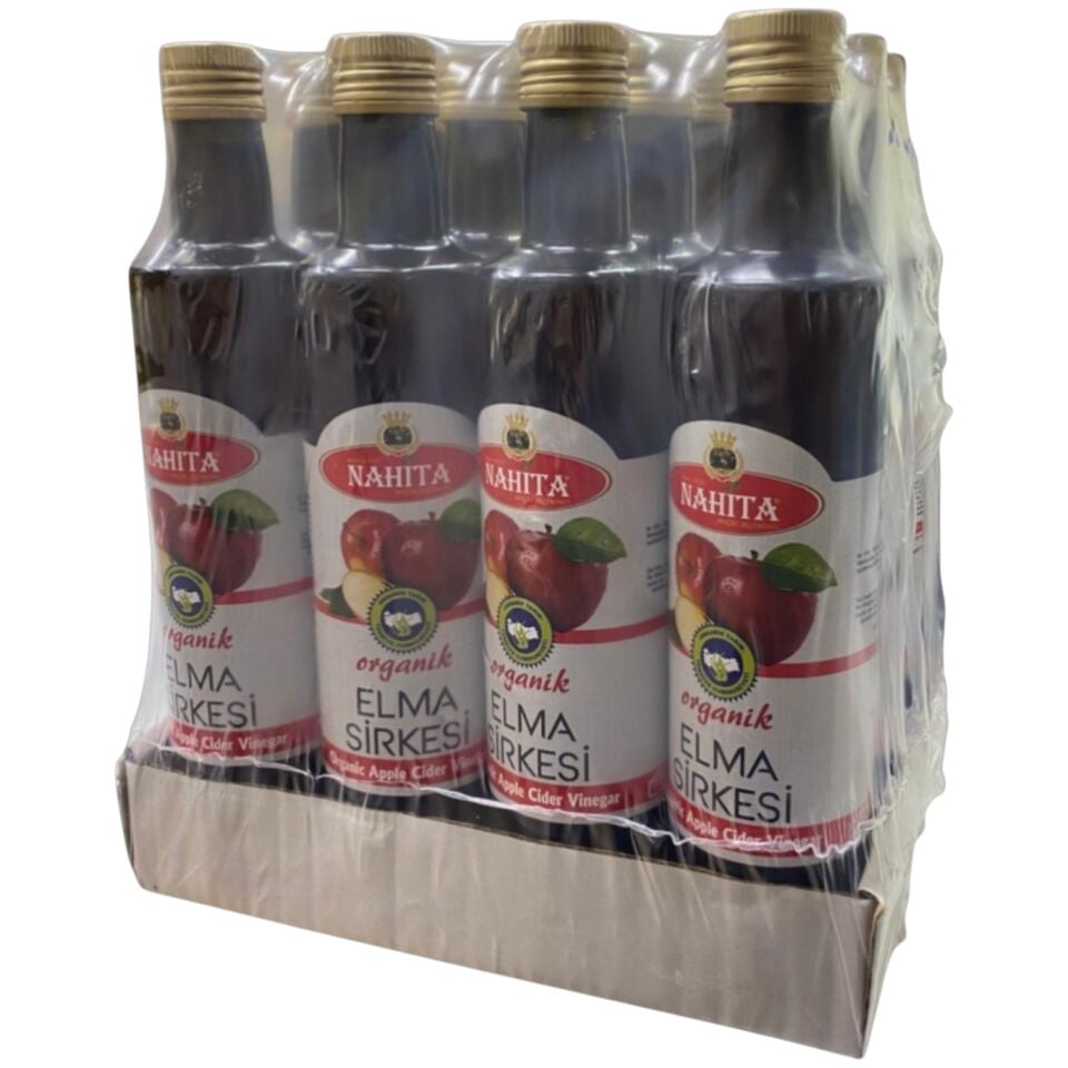 Organik Elma Sirkesi 12 Adet