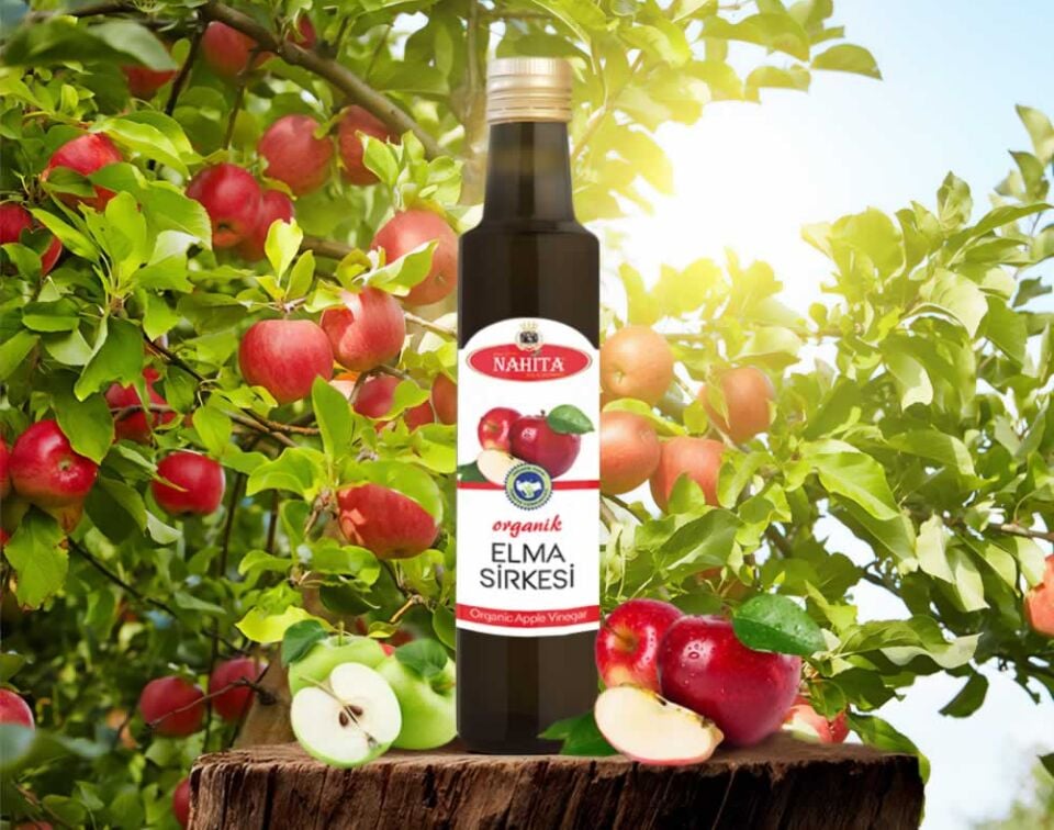 Organik Elma Sirkesi 12 Adet