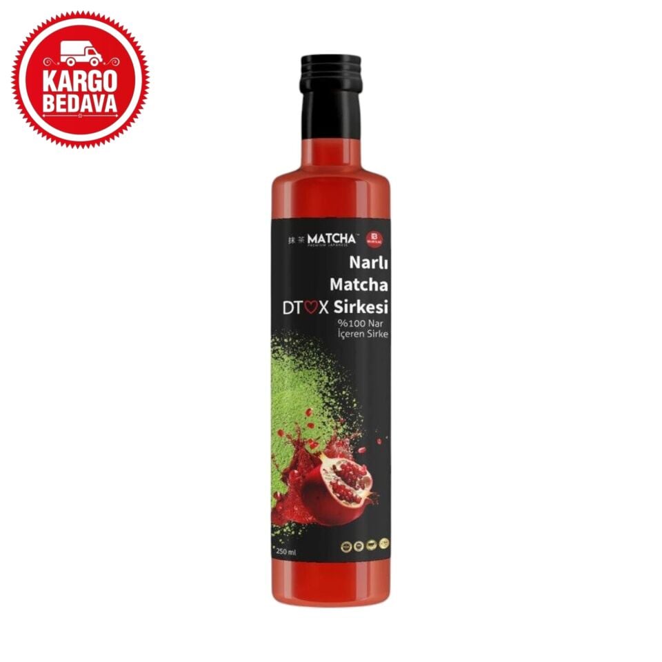 Narlı Matcha Detox Sirkesi, 250 ML