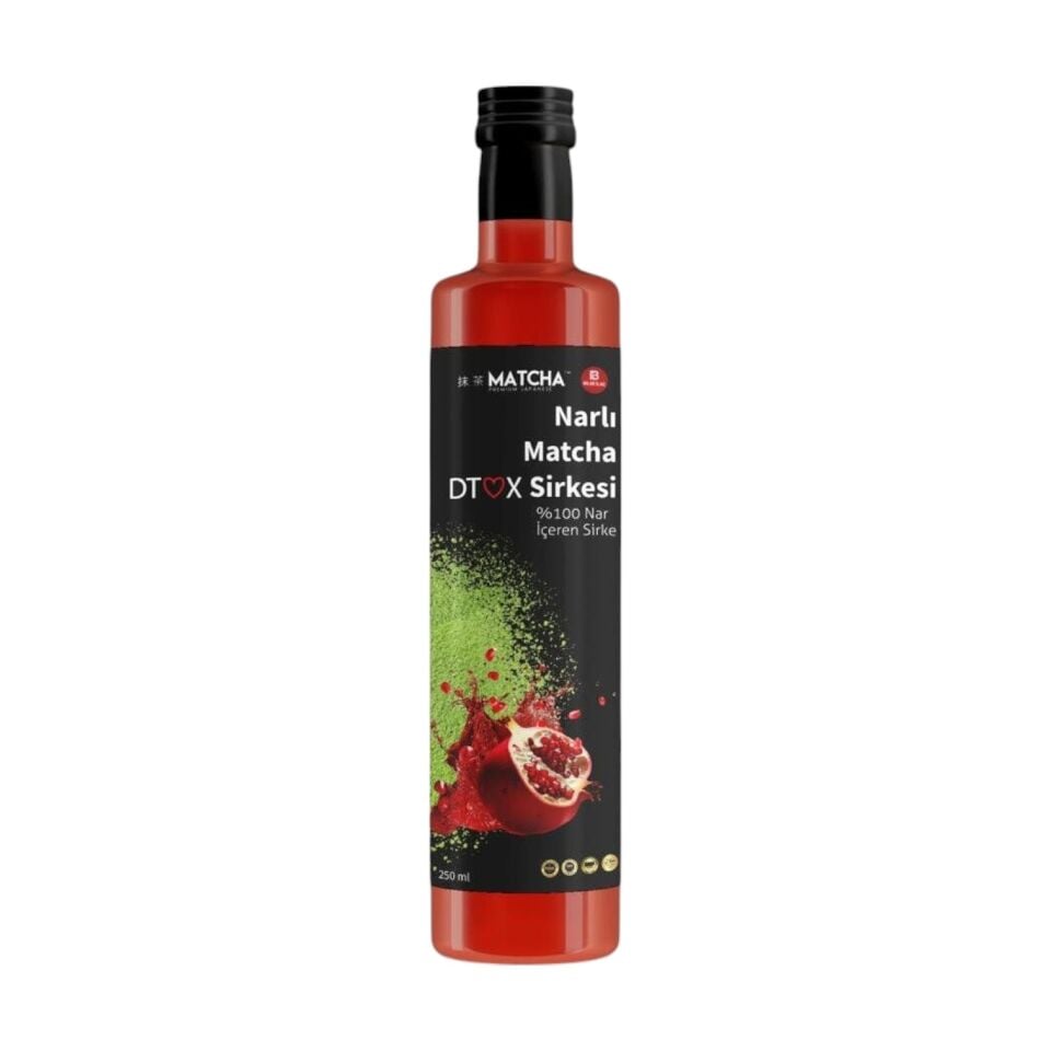 Narlı Matcha Detox Sirkesi, 250 ML