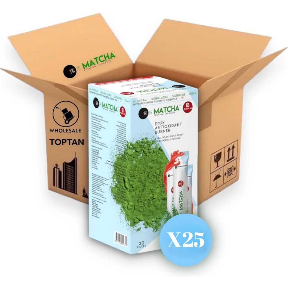 Çilek Aromalı Matcha X25 Kutu/Box