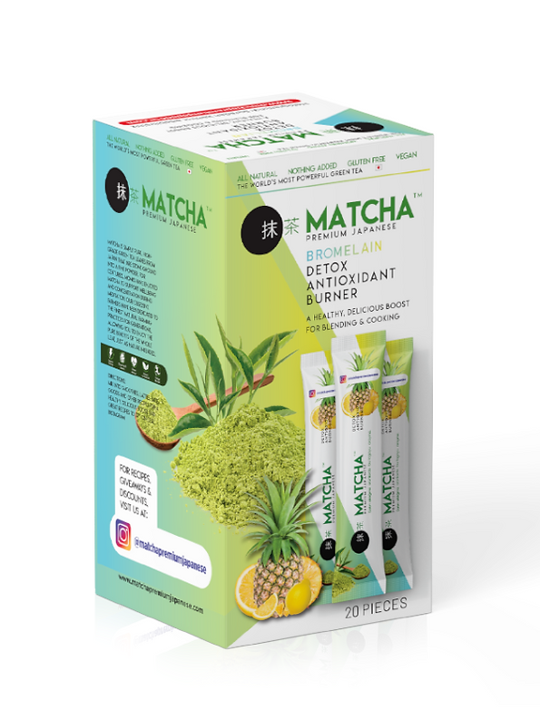 Matcha Japanese Bromelainli Yeşilçay 20'li