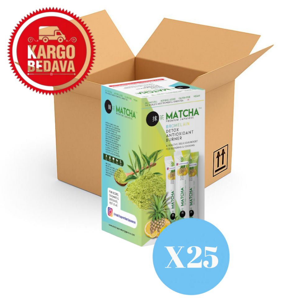Bromelain,  Detoks Form Çayı 20, X25 KUTU(Box