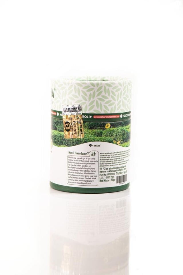 Natural Matcha Tozu(Powder) 50 gr, 1 Kutu(Box) X100