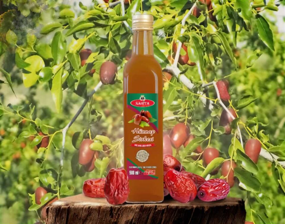 Doğal Katkısız Hünnap Sirkesi 12 Adet