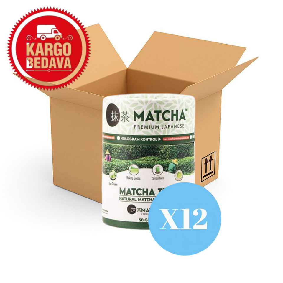 Natural Matcha Tozu(Powder) 50 gr, 1 Kutu(Box) X12