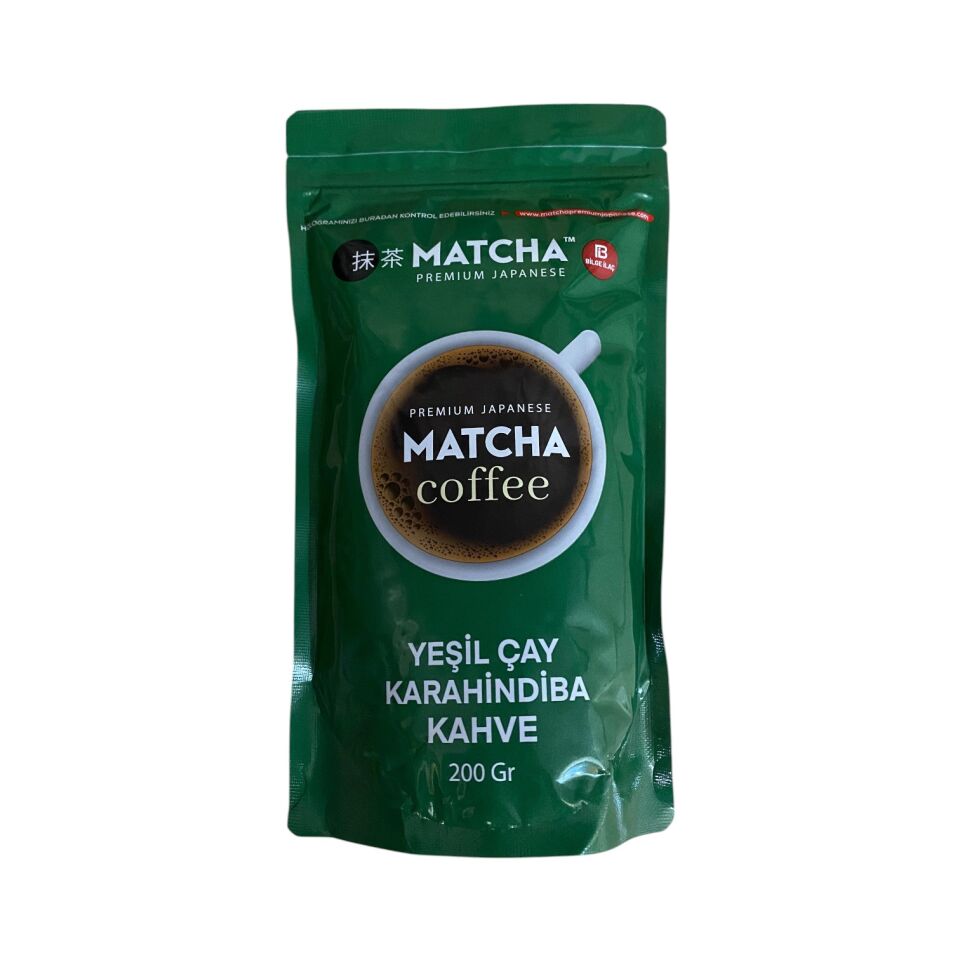 Matcha Detox Coffee 200gr / 1 Kutu (1 Box) X12