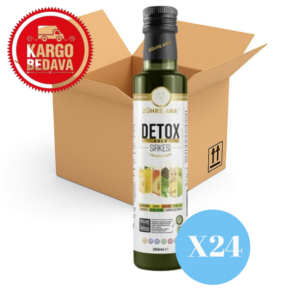 Zühre Ana Detox Gold Sirkesi Doğal X24