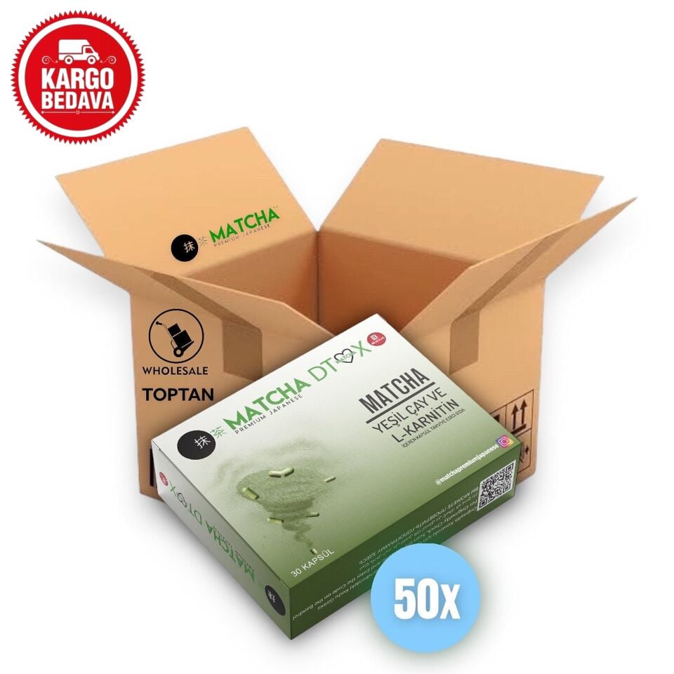 Matcha Form L-Carnitine Kapsül, 50 Kutu/Box