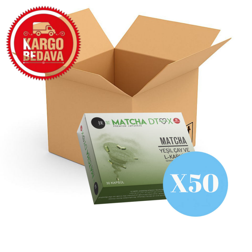 Matcha Form L-Carnitine Kapsül, 50 Kutu/Box