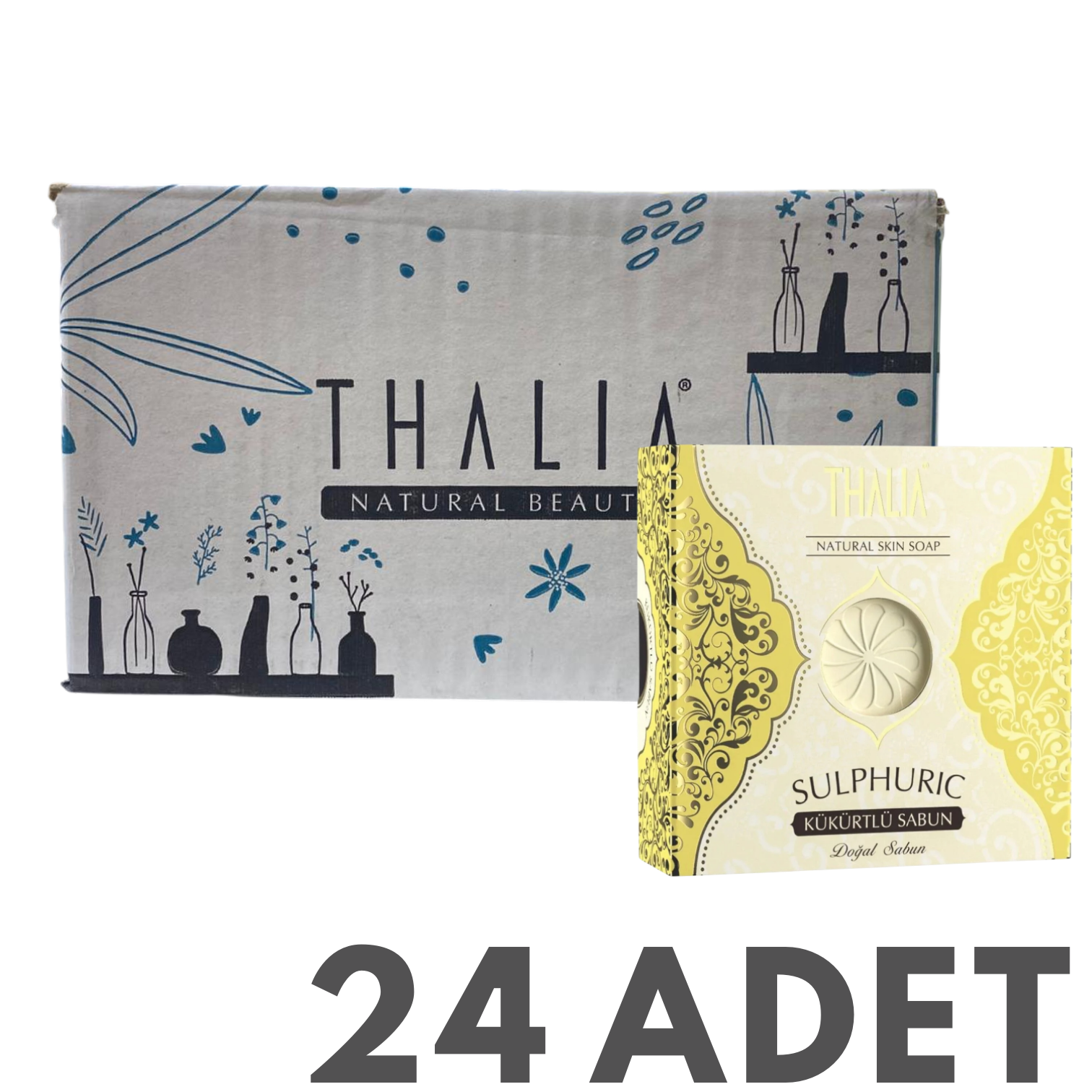 Thalia Kükürt Sabunu 125gr 24Adet