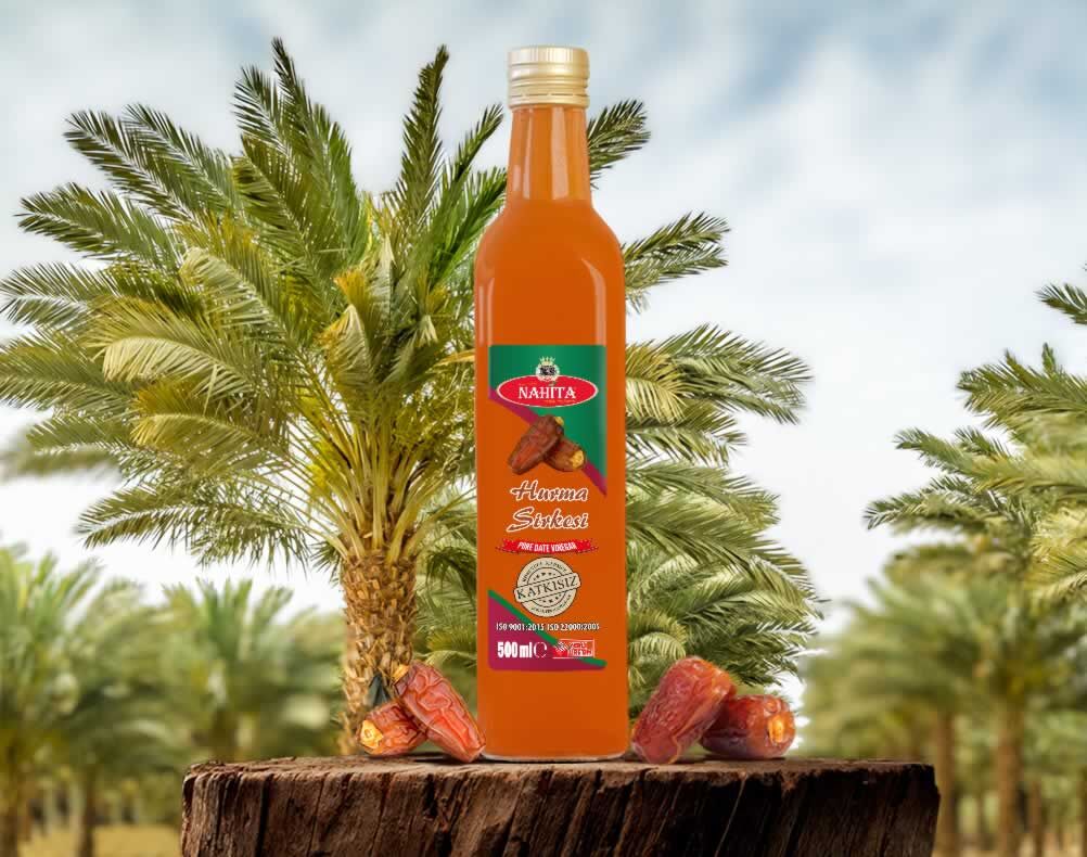 Doğal Katkısız Hurma Sirkesi 12 Adet