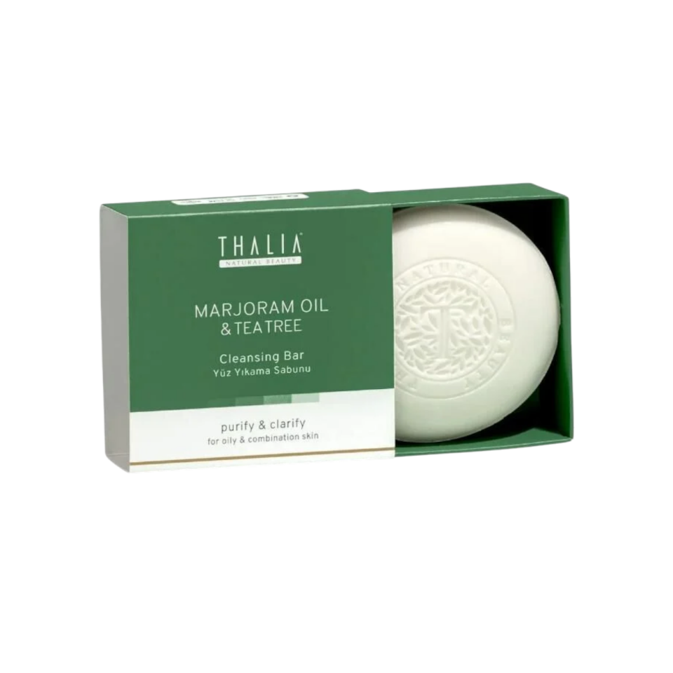 Thalia Marjoram Yağı ve Çay Ağacı Özlü Katı Sabun 120gr 1 Adet