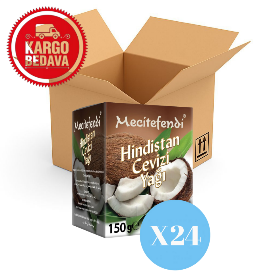 MECİTEFENDİ HİNDİSTAN CEVİZİ YAĞI 150GR X24