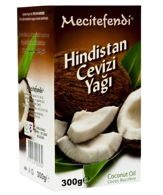 Toptan  Mecitefendi Hindistan Cevizi Yağı 300gr 1Adet