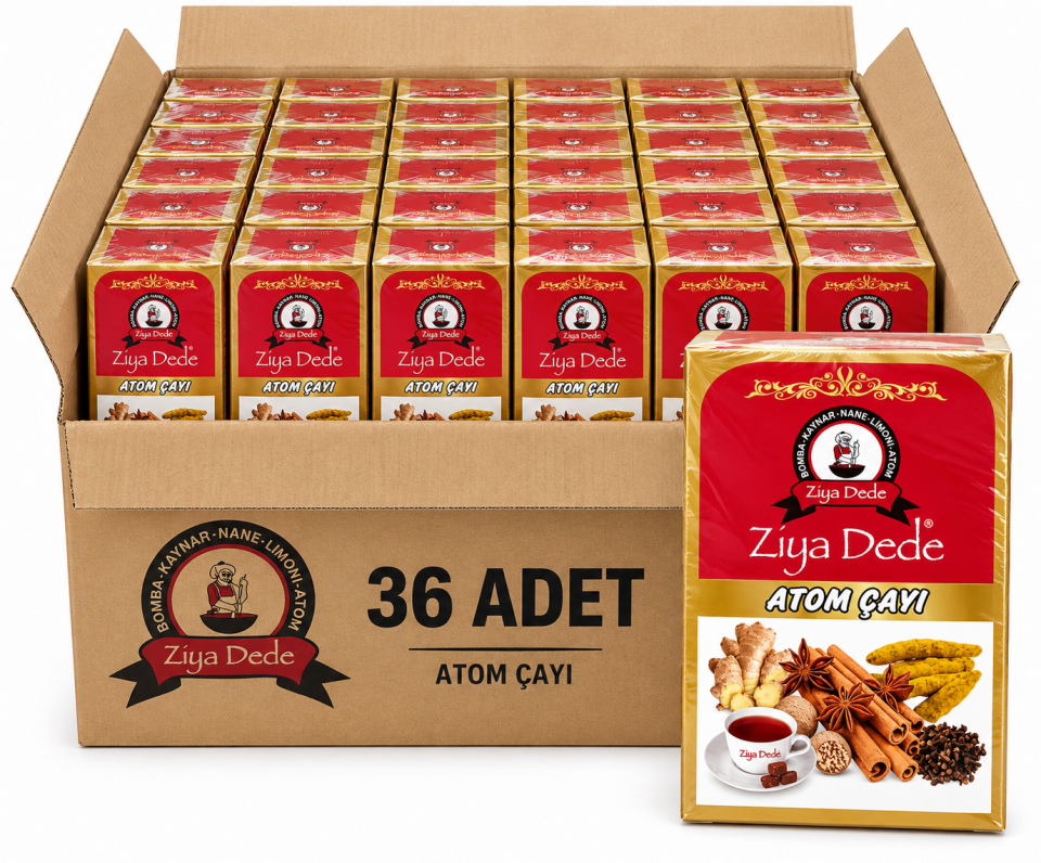 Ziyadede Atom Çayı 150gr 36Adet