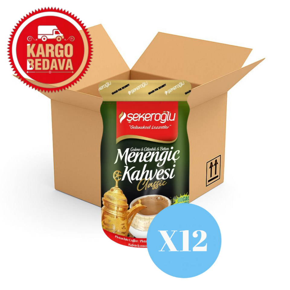 ŞEKEROĞLU Sıvı Menengiç Kahvesi 600 gr X12