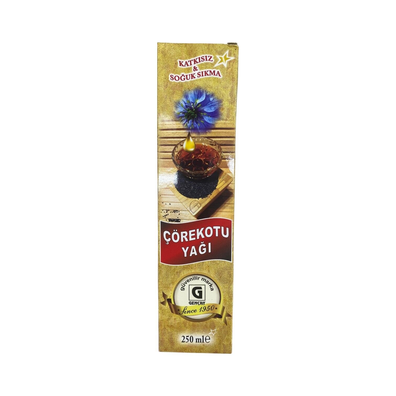 Gençay Baharat Çörekotu Yağı 250ml 1Adet