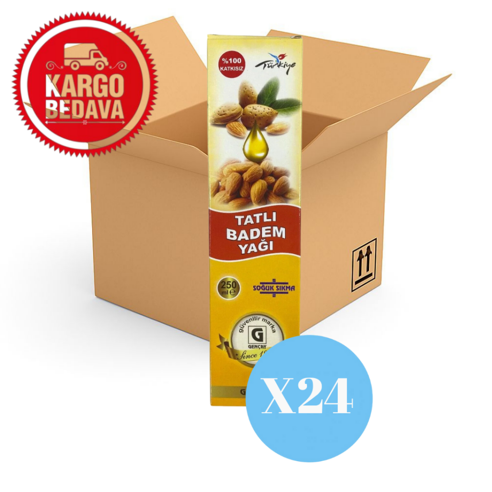 tatlı badem yagı 250 ml