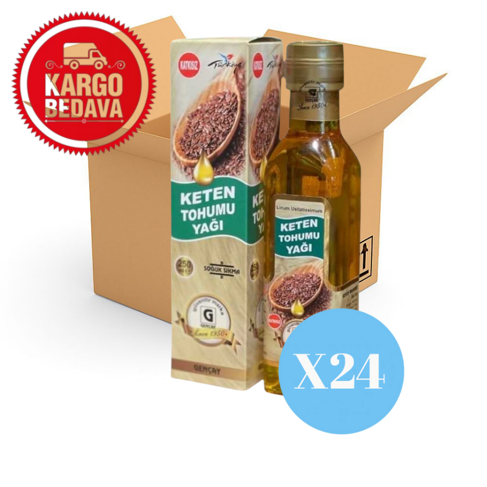keten tohumu yagı 250 ml