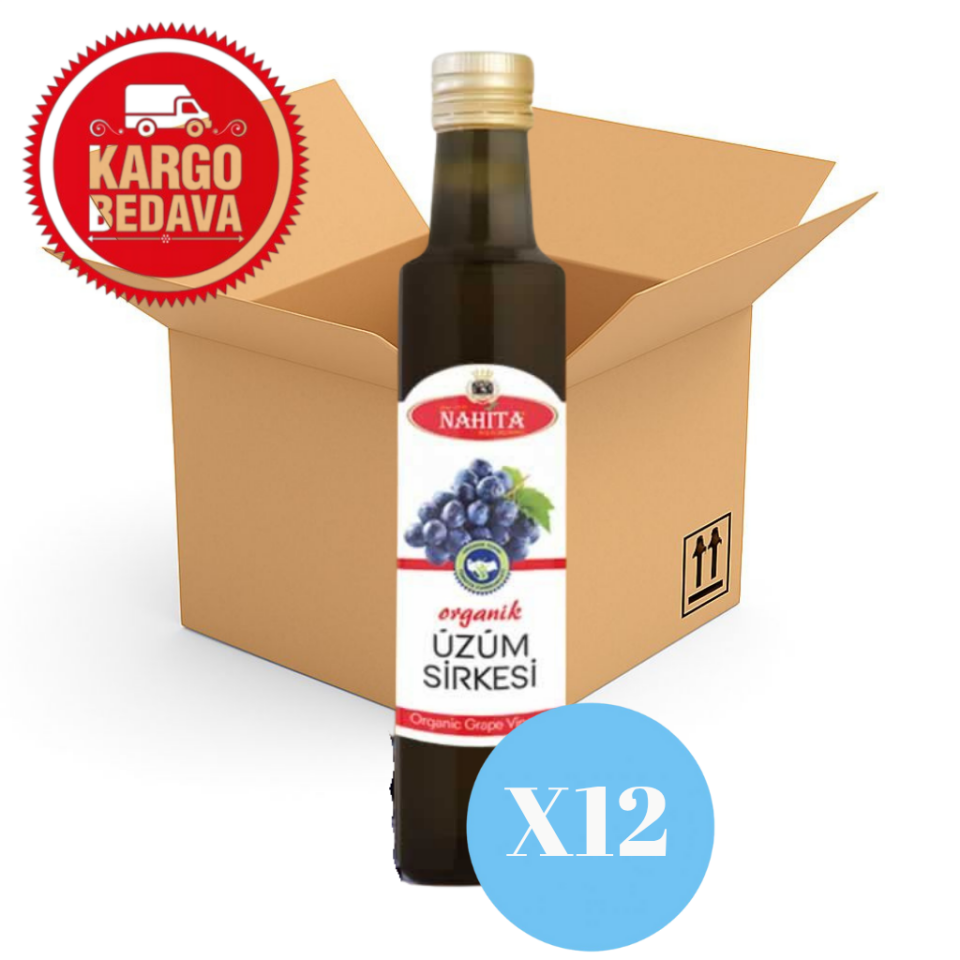 Organik Üzüm Sirkesi 500ml