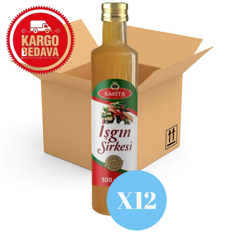 ışgın sirkesi 500 ml X12