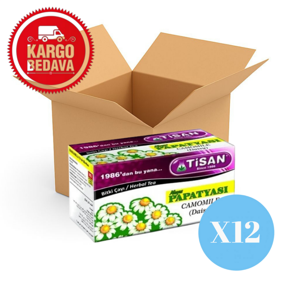 Tisan Mayıs Papatyası Çayı 20'li x 12 Kutu