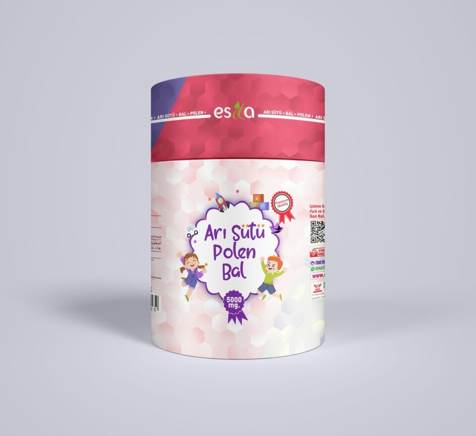 Arı Sütü Polen Bal (Çocuk Doz) 210 ml.