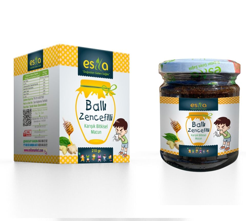 Ballı Zencefilli (Plus Serisi) Çocuk Macun