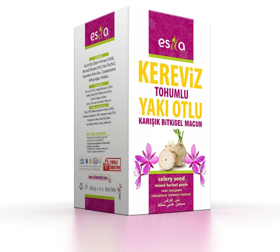 Kereviz Tohumlu Yakı Otlu Macun 420 gr.